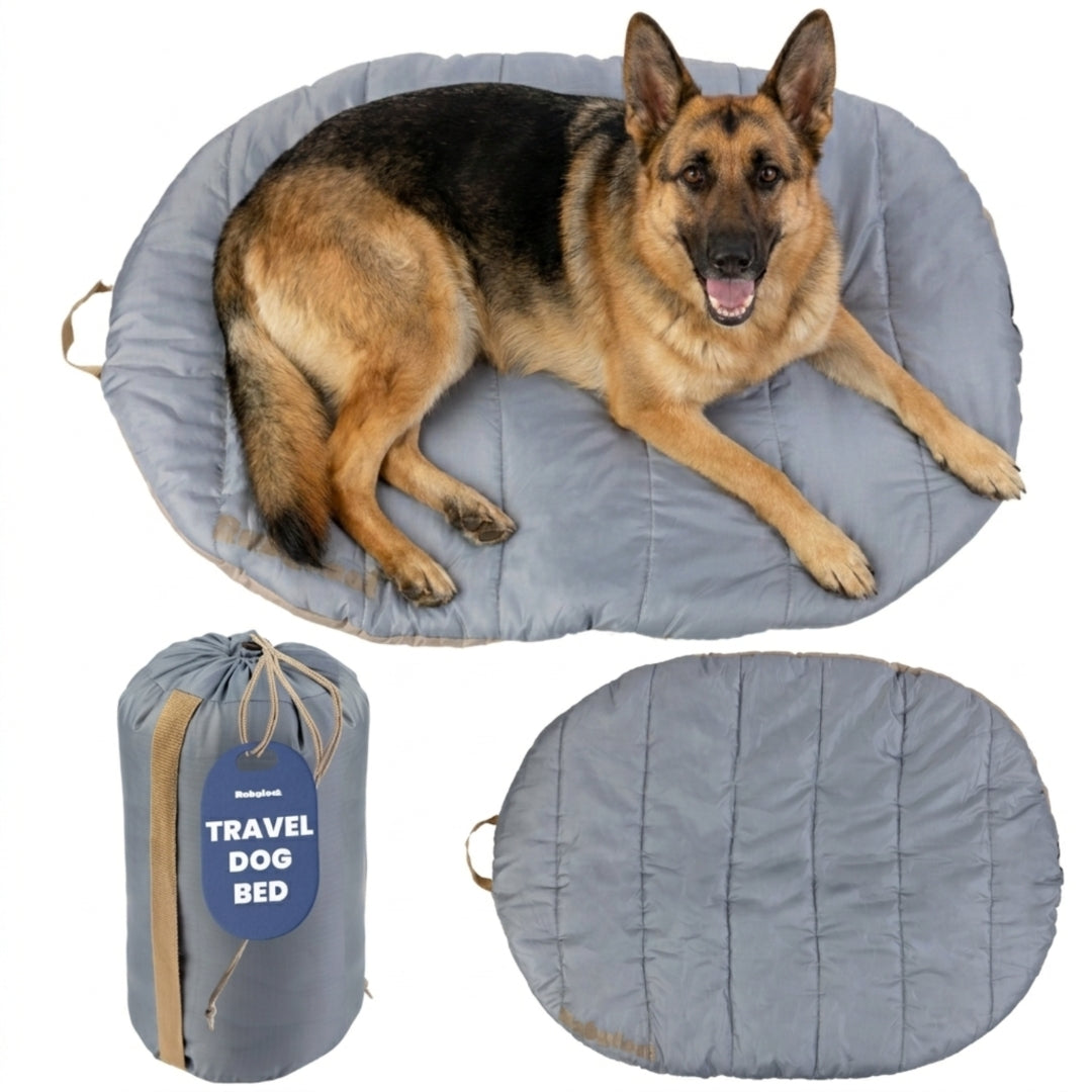 Foldable Travel Dog Bed | Packable, Water-Resistant | Small, Medium & Large