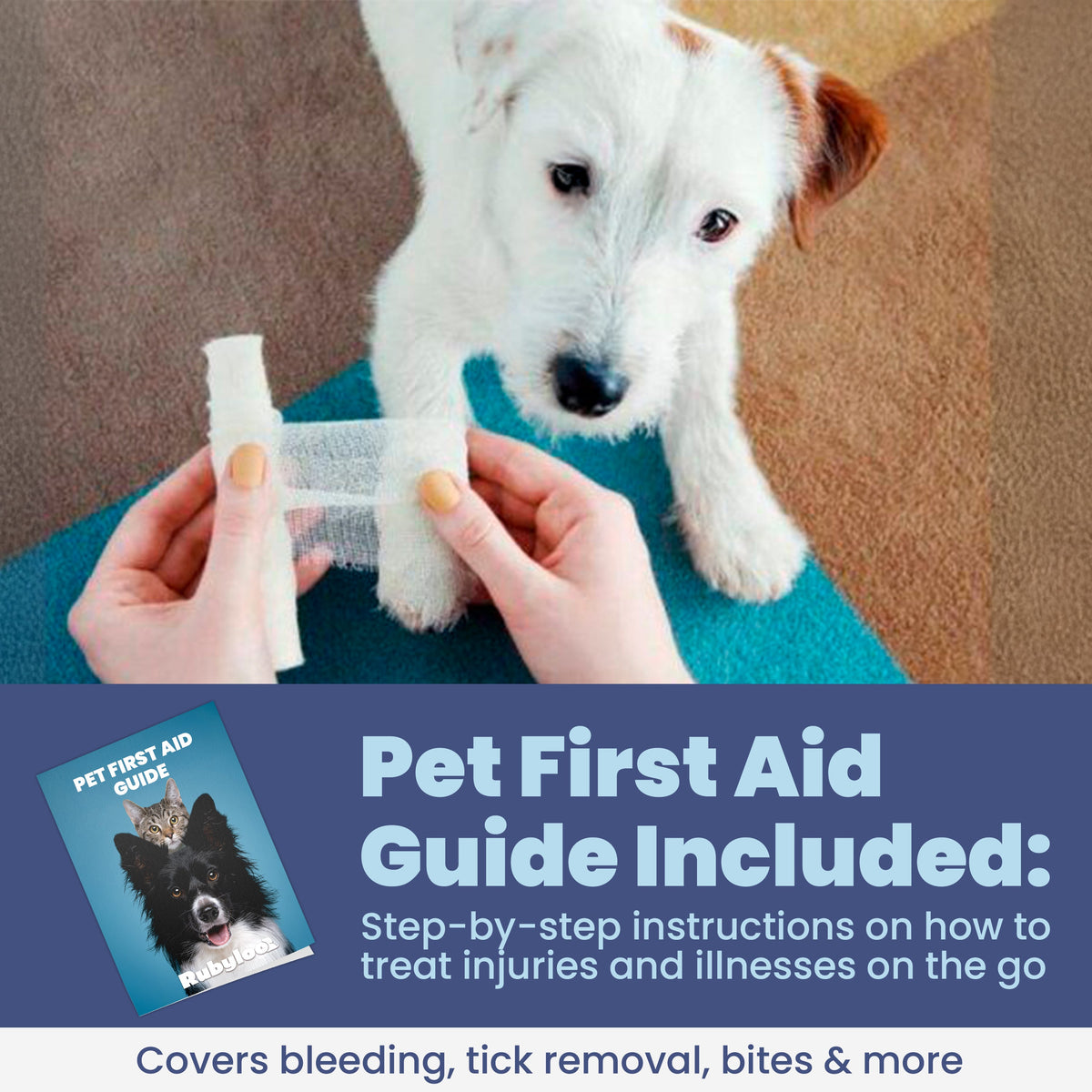 The Flauntly Paws First Aid Kit — Vet-Approved Emergency Kit for Dogs & Cats