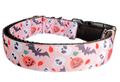 Spooky Friends Dog Collar — Halloween Autumn Print