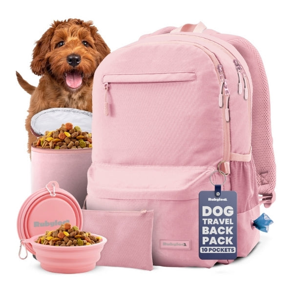 The Original Doggy Bag™ | 6-Piece Dog Supply Backpack | Carry-On Approved