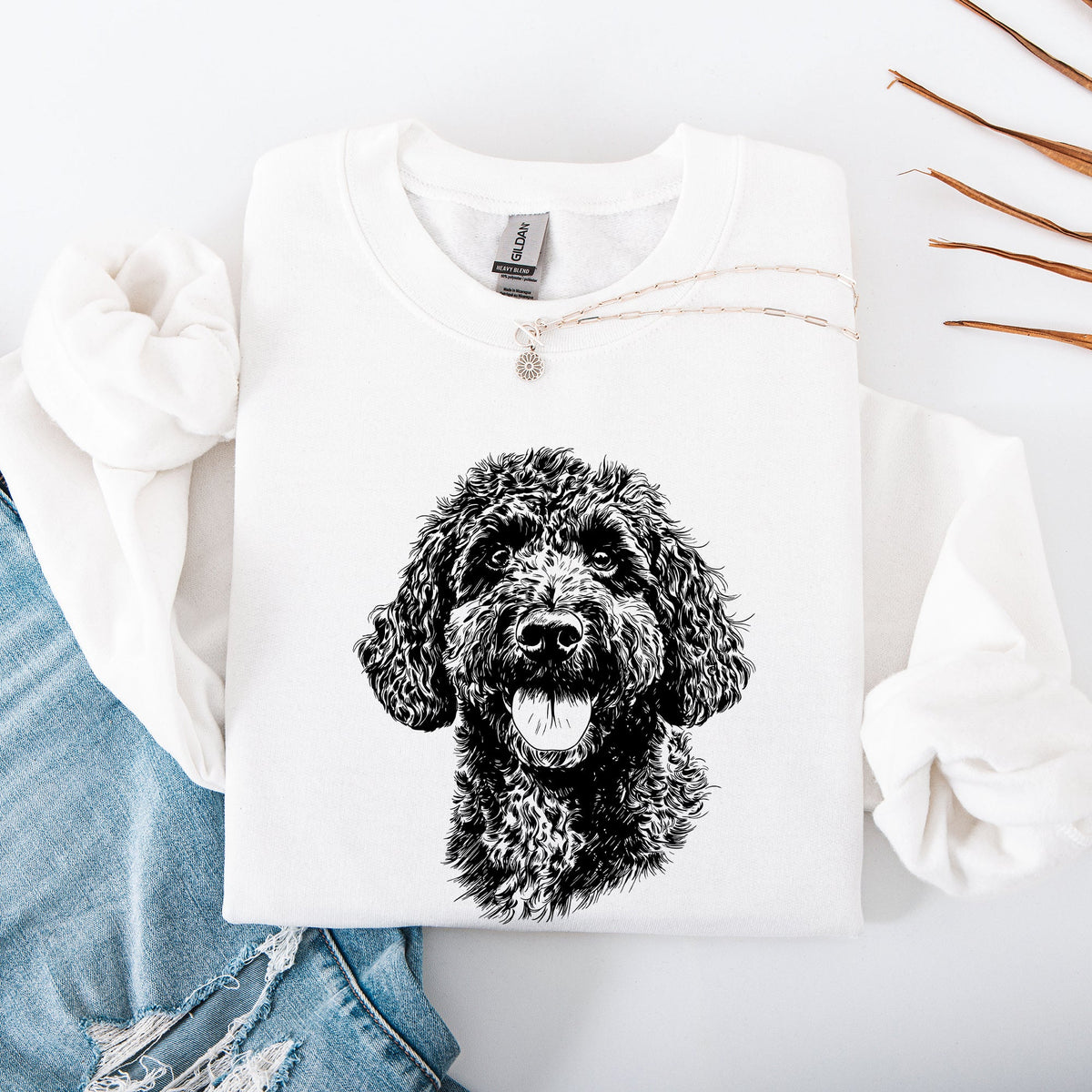 Portuguese Water Dog Lover Sweatshirt
