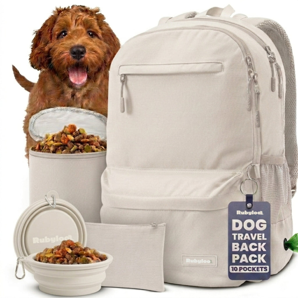 The Original Doggy Bag™ | 6-Piece Dog Supply Backpack | Carry-On Approved