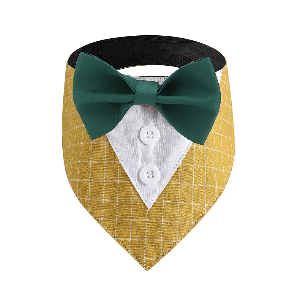 Tuxedo Pet Bandana for Dogs & Cats | Flauntly Paws