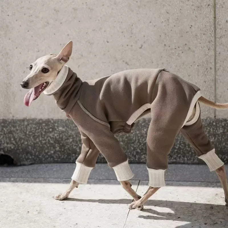 Plush High-Neck Dog Sweater — Cozy Four-Legged Warmth