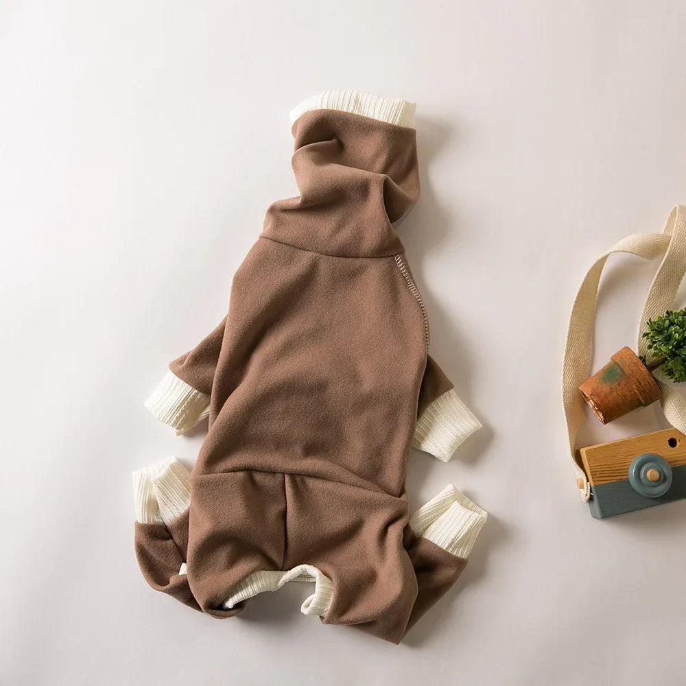 Plush High-Neck Dog Sweater — Cozy Four-Legged Warmth