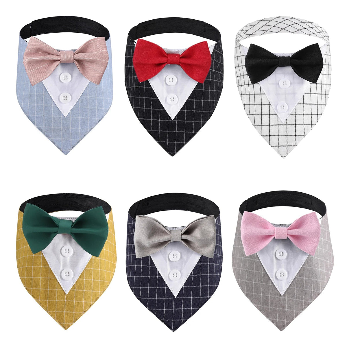 Tuxedo Pet Bandana for Dogs & Cats | Flauntly Paws