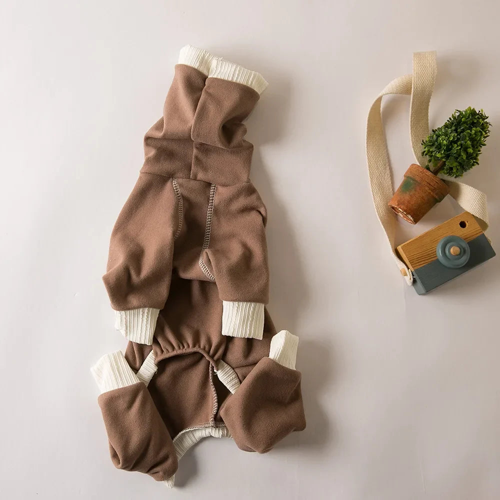 Plush High-Neck Dog Sweater — Cozy Four-Legged Warmth