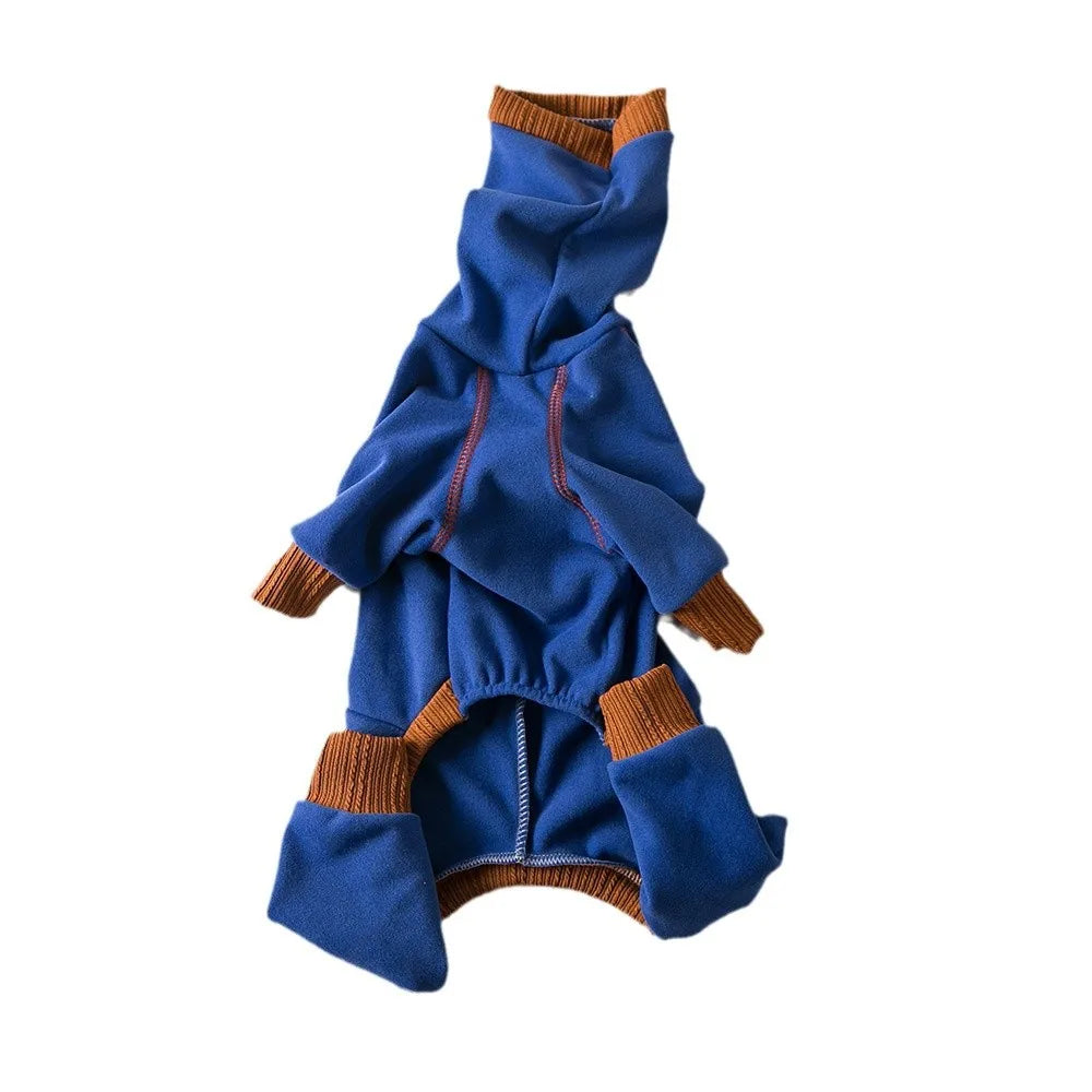 Plush High-Neck Dog Sweater — Cozy Four-Legged Warmth