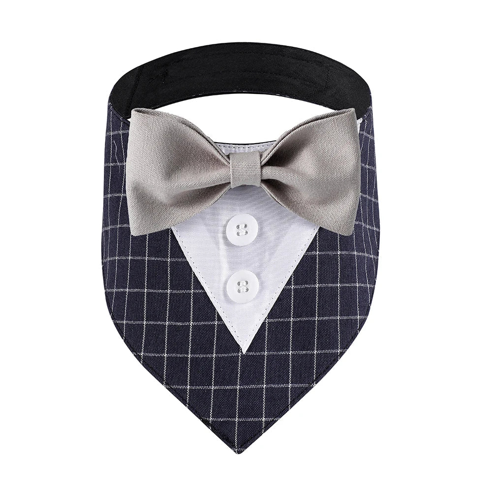 Tuxedo Pet Bandana for Dogs & Cats | Flauntly Paws