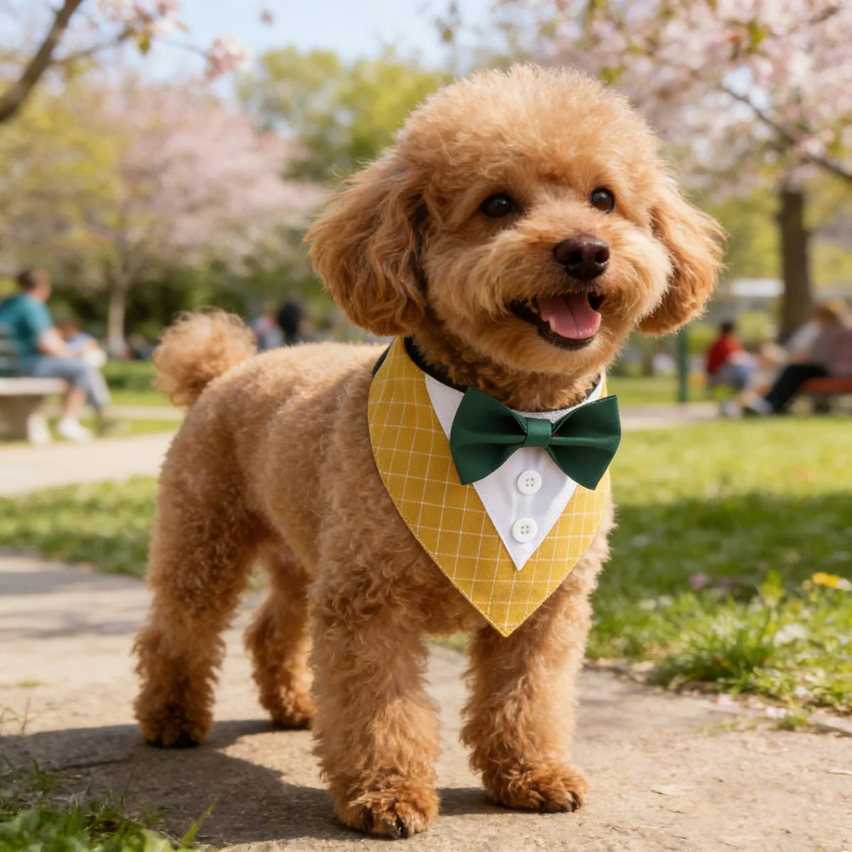 Tuxedo Pet Bandana for Dogs & Cats | Flauntly Paws