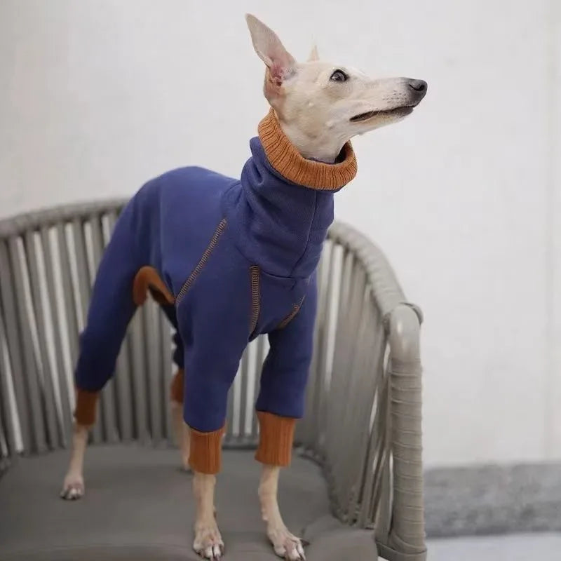 Plush High-Neck Dog Sweater — Cozy Four-Legged Warmth