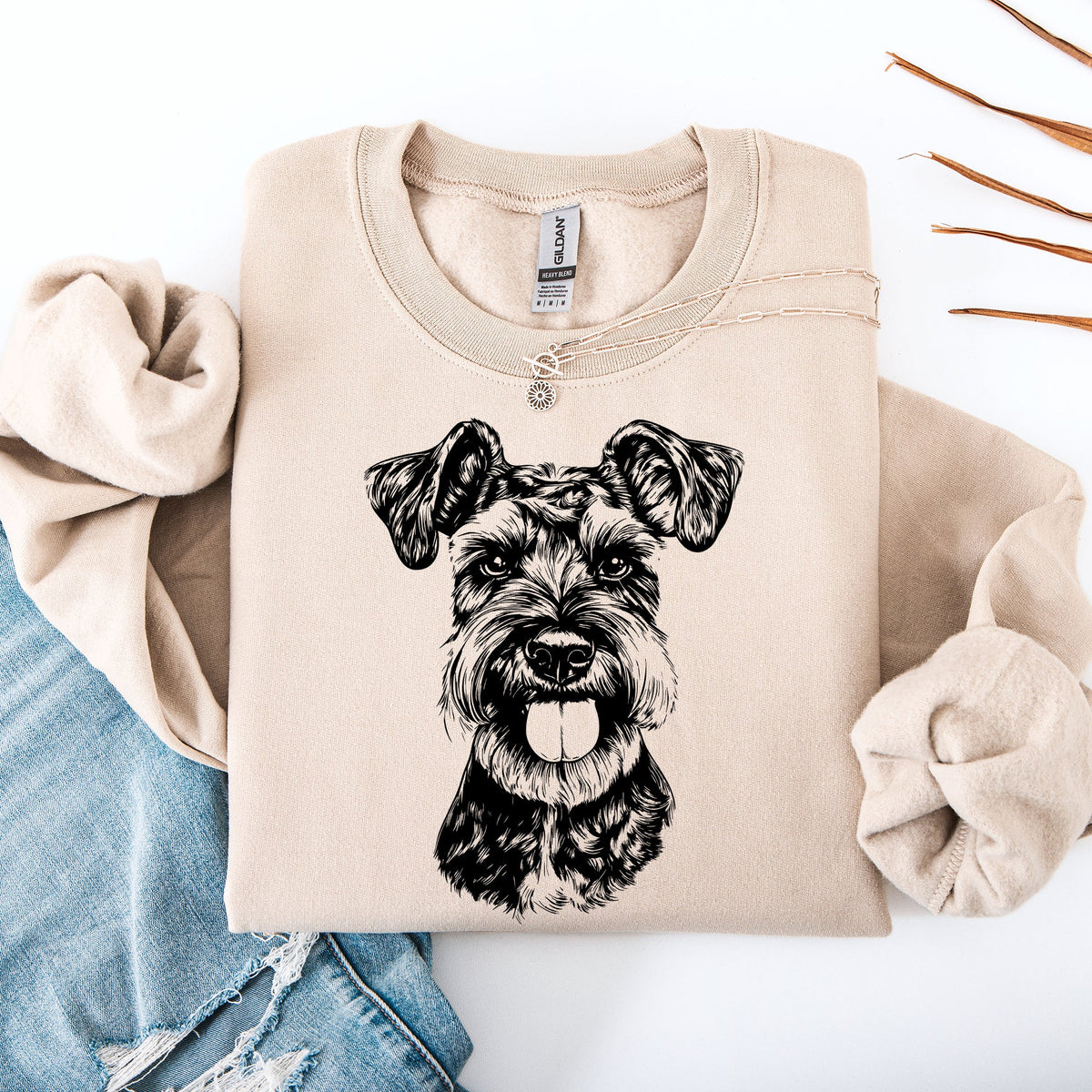 Schnauzer Dog Lover Sweatshirt
