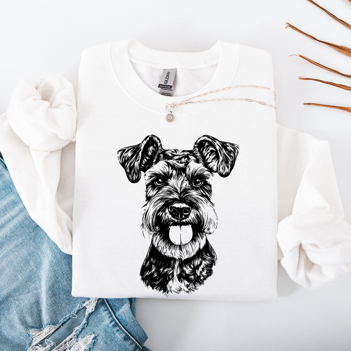 Schnauzer Dog Lover Sweatshirt