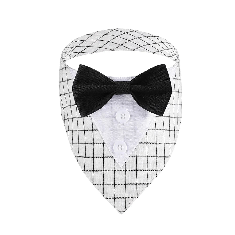 Tuxedo Pet Bandana for Dogs & Cats | Flauntly Paws