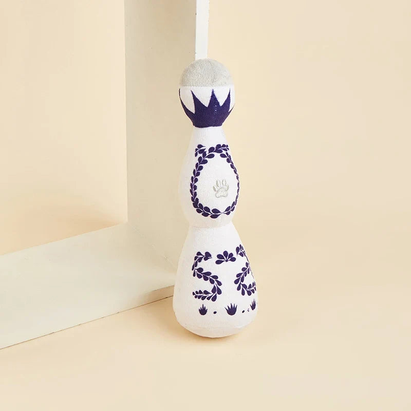Boujee Tequila Plush Squeaky Dog Toy