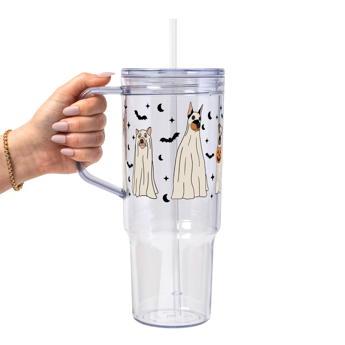 Ghost Dogs Halloween Cups & Mugs