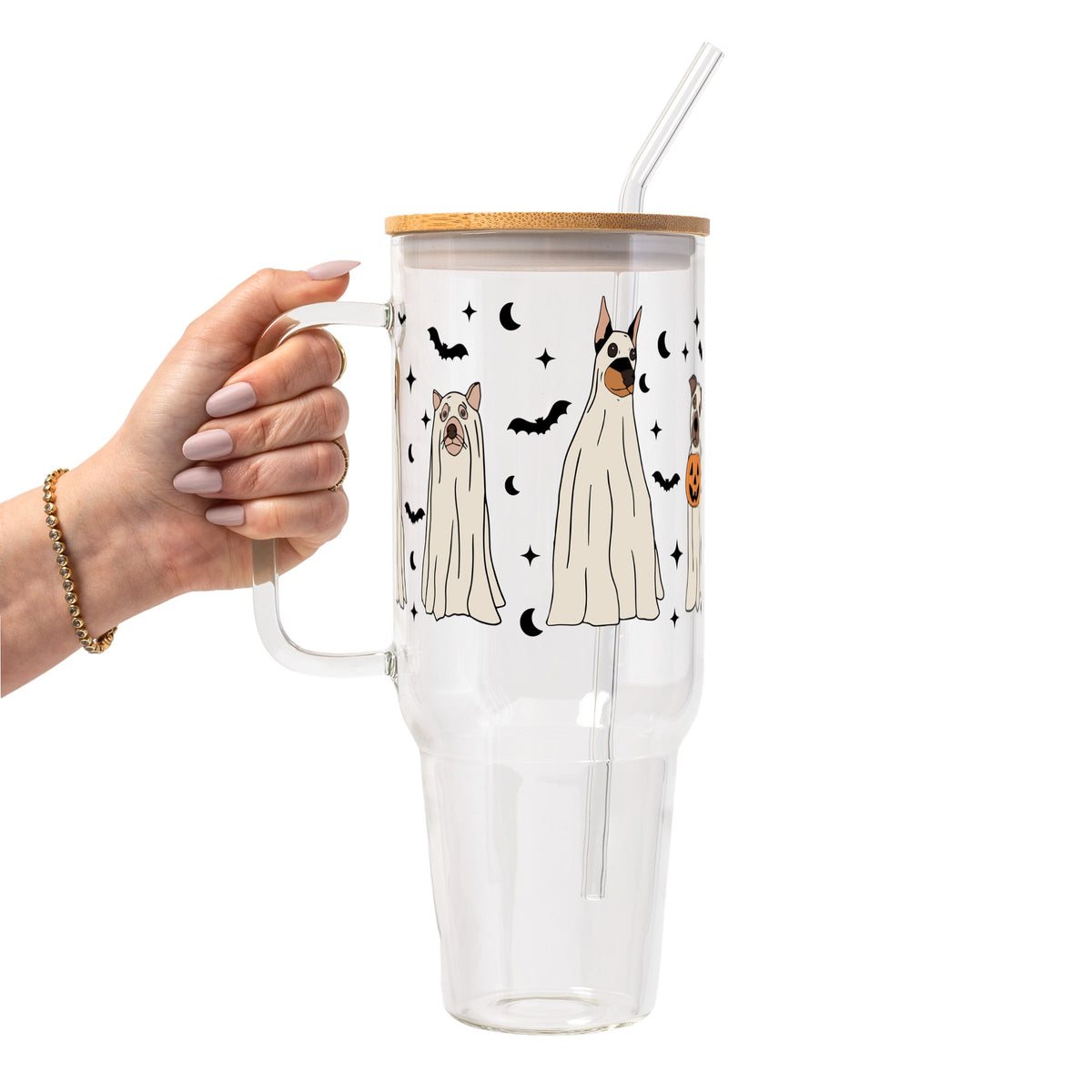 Ghost Dogs Halloween Cups & Mugs