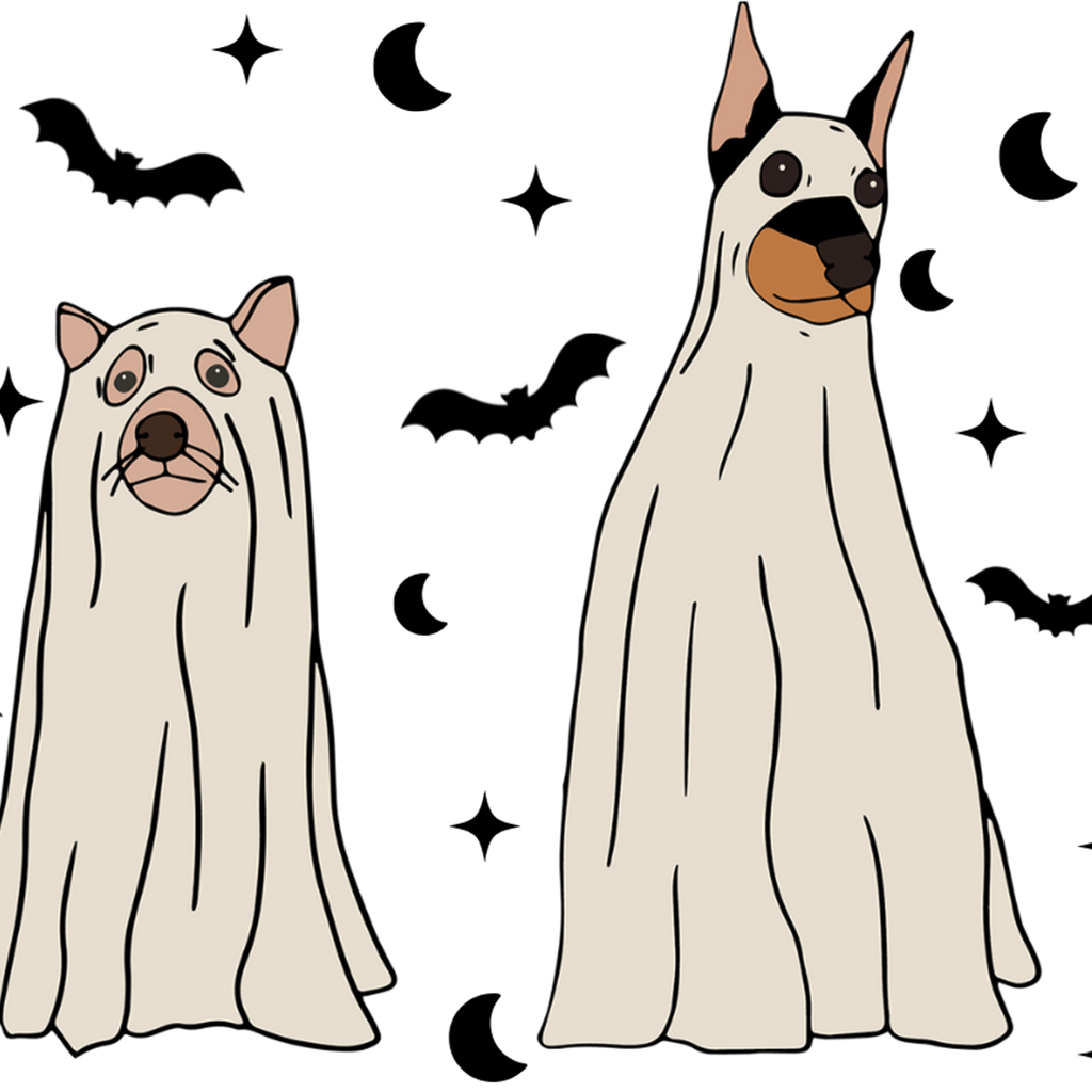 Ghost Dogs Halloween Cups & Mugs