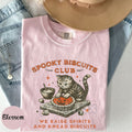 Spooky Biscuits Club — Vintage Halloween Cat T-Shirt
