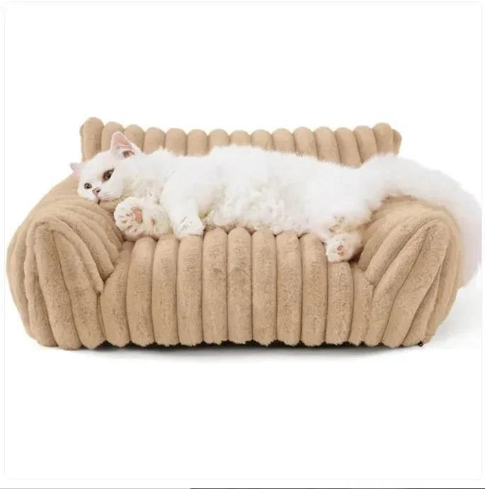 Snoozy Dream Orthopedic Dog Bed | Washable Fluffy Pet Sofa