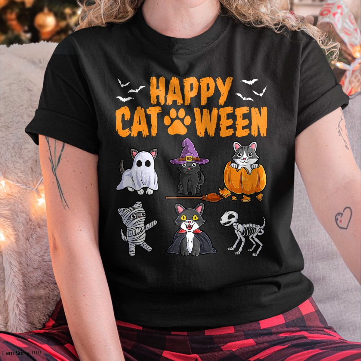 Halloween Cats & Kittens Tee, Sweatshirt & Hoodie
