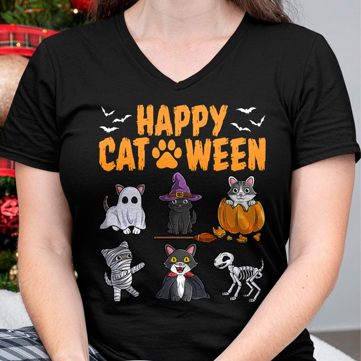 Halloween Cats & Kittens Tee, Sweatshirt & Hoodie