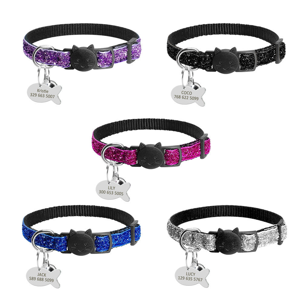The Flauntly Paws Bling Collar — Breakaway Safety Collar for Cats & Kittens