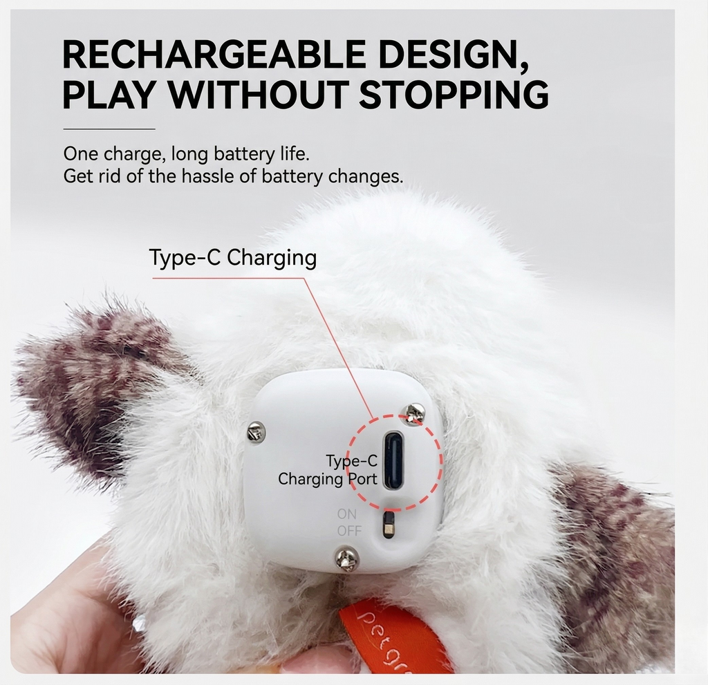Flauntly Paws Flapping Bird Interactive Cat Toy