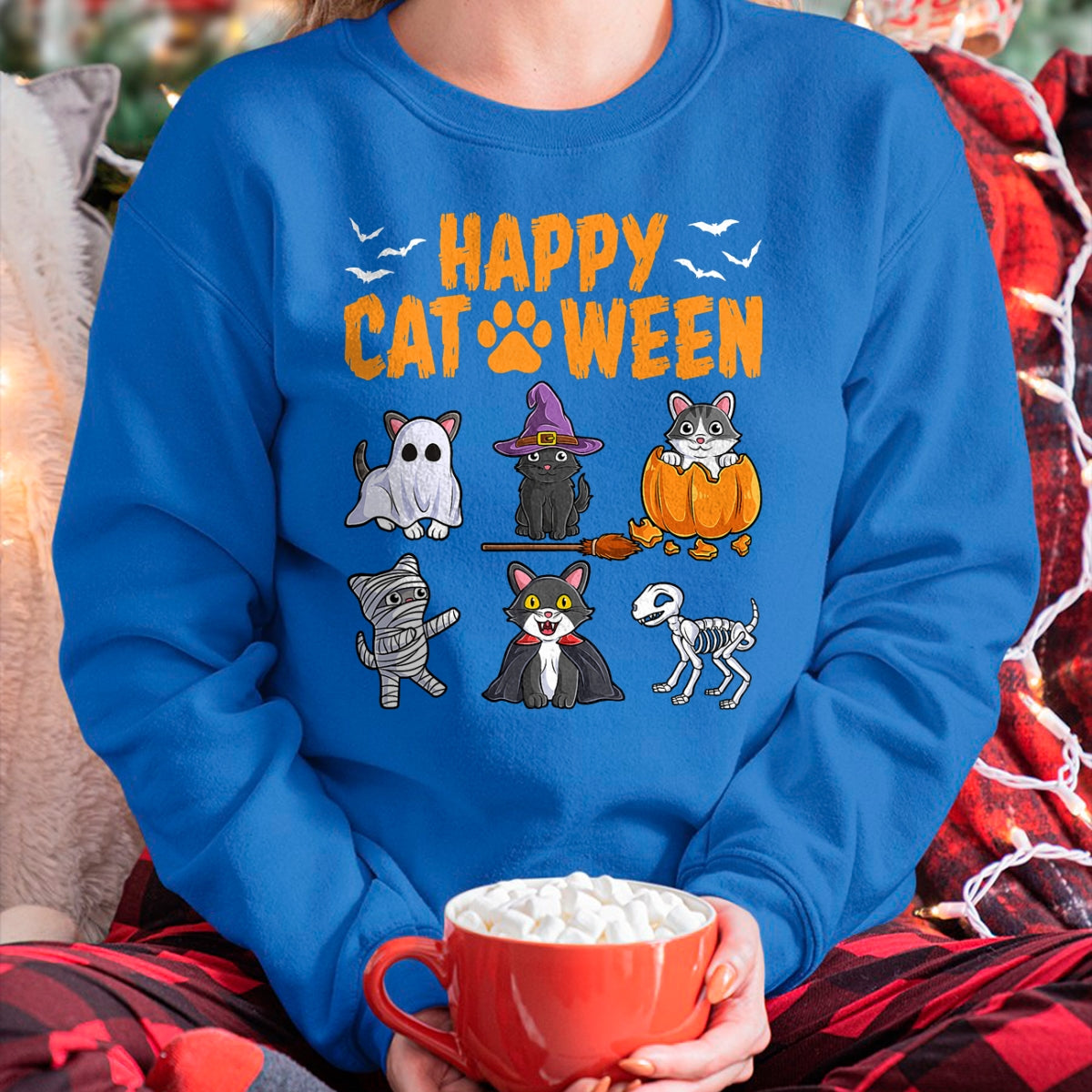 Halloween Cats & Kittens Tee, Sweatshirt & Hoodie