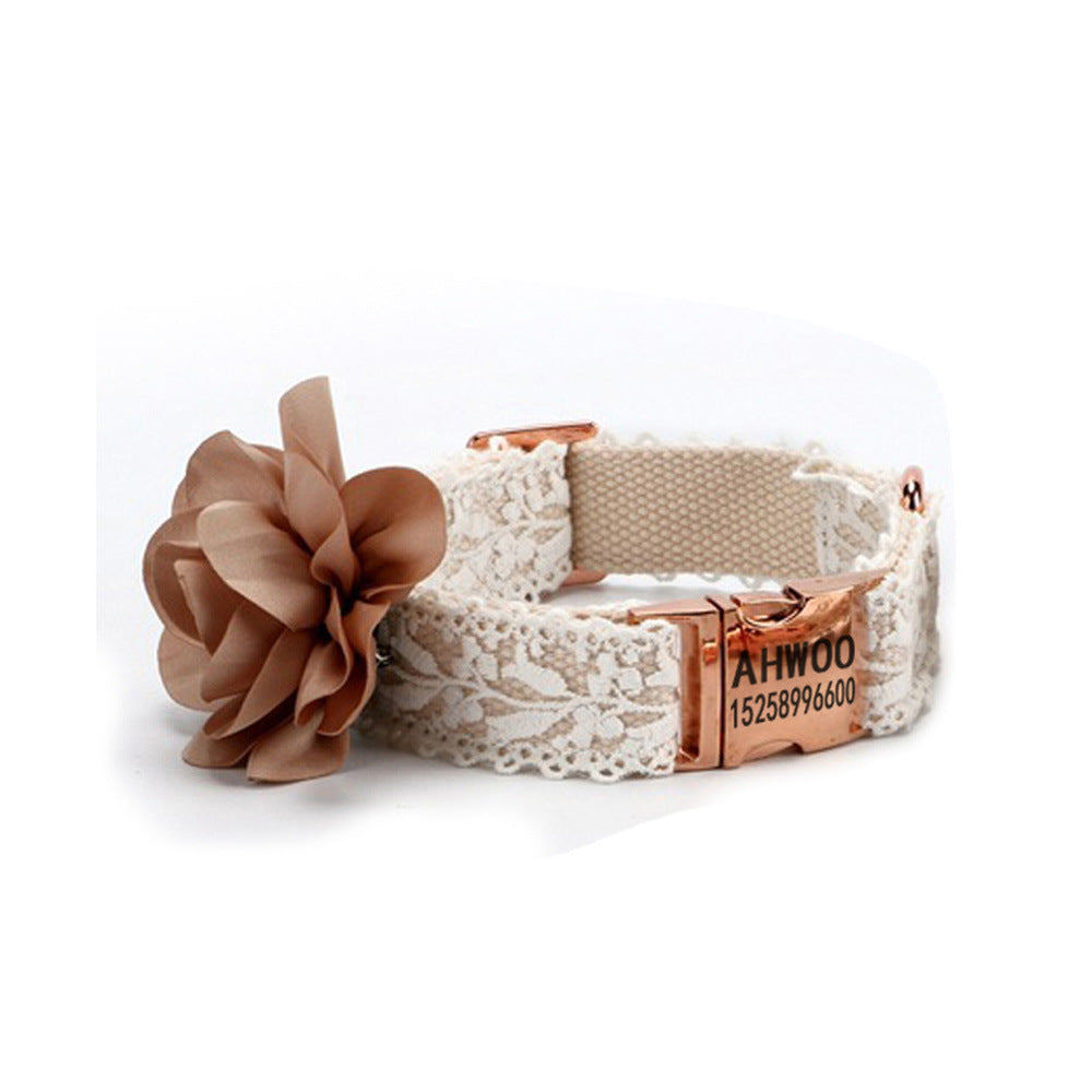 The Lace Bloom Harness & Leash Set