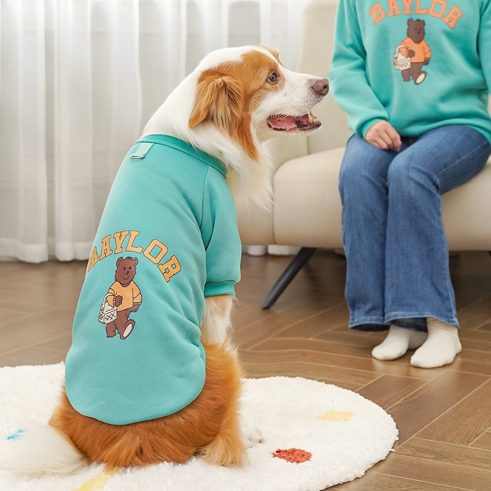 Fleece-Lined Parent-Child Pet Matching Set