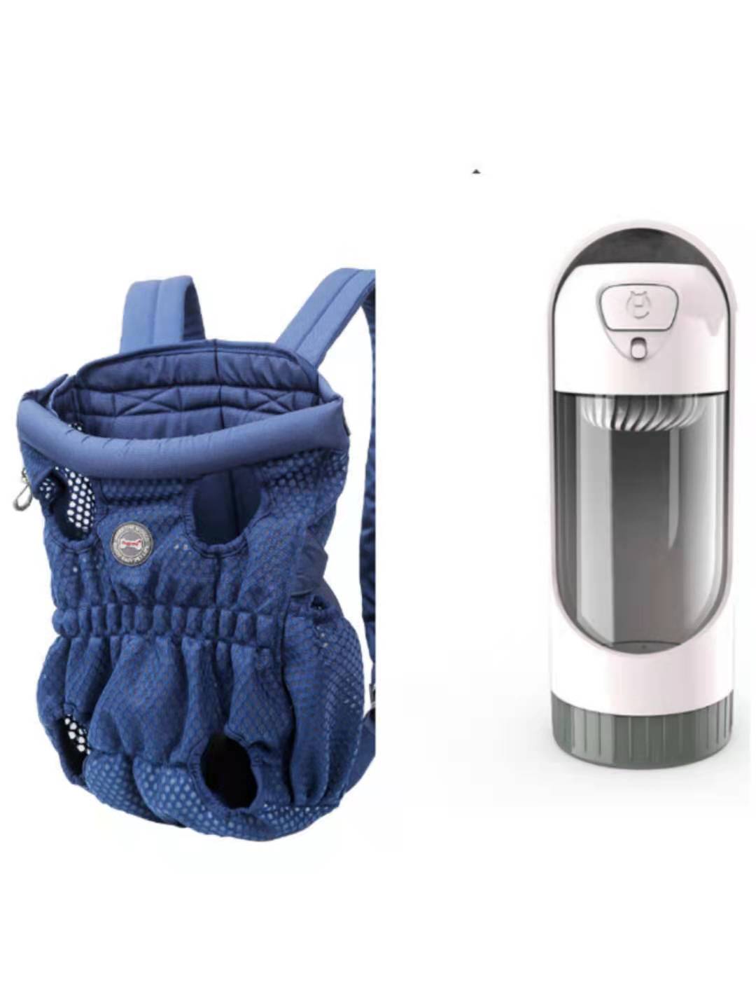 Hands-Free Pet Carrier Backpack | Breathable Mesh Travel Bag for Cats & Dogs