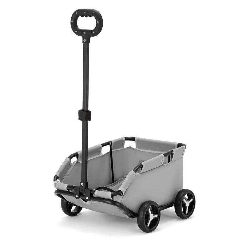 Luxury Foldable Pet Stroller – Portable Outdoor Pram for Dogs & Cats