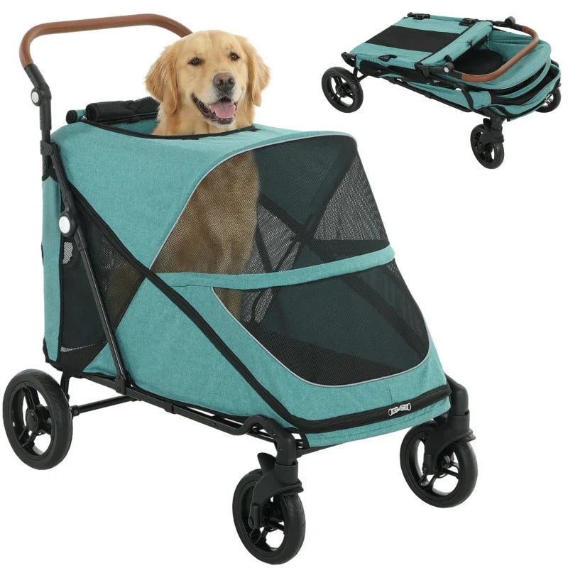 All-Terrain Large Dog Stroller — Up to 66 lbs