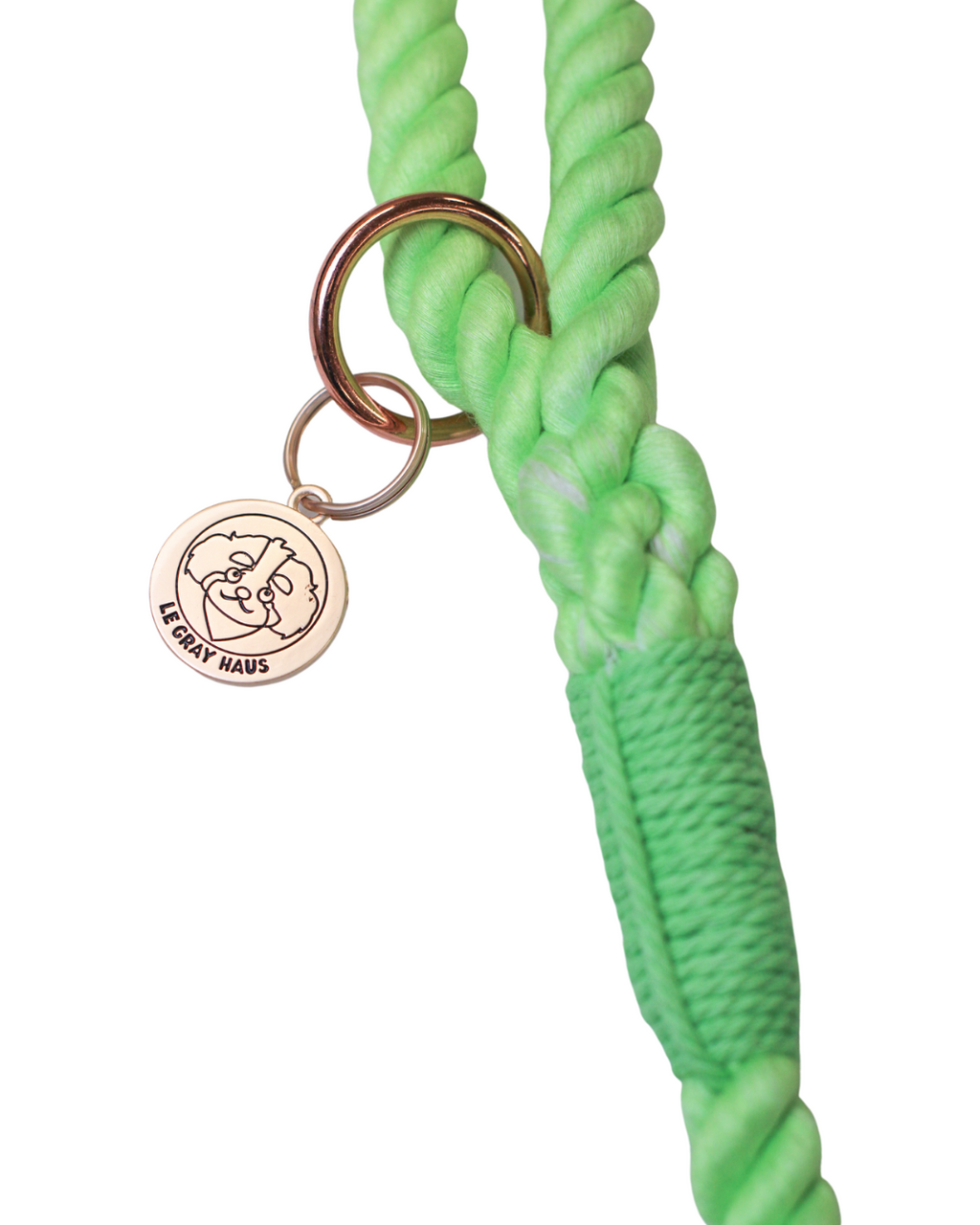Flauntly Paws Ombre Cotton Rope Dog Leash