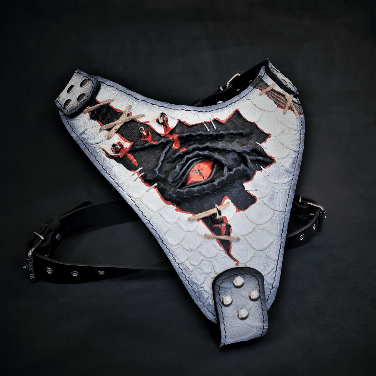 The “Dragon’s Eye” Harness — Limited Halloween Edition by Bestia