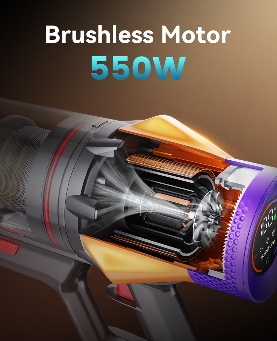 Honiture X7 Pet Cordless Vacuum — 45 KPA Suction + Pet Grooming Tool