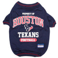 NFL Houston Texans Dog T-Shirt — Officially Licensed Pet Tee (XS–XL)