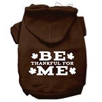 "Be Thankful for Me" Thanksgiving Pet Hoodie — Dogs & Cats