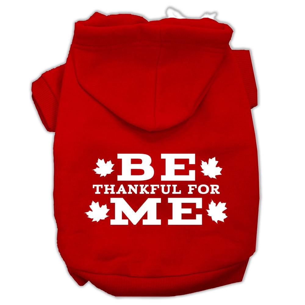 "Be Thankful for Me" Thanksgiving Pet Hoodie — Dogs & Cats