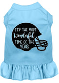 Most Wonderful Time of the Year Football Pet Dress