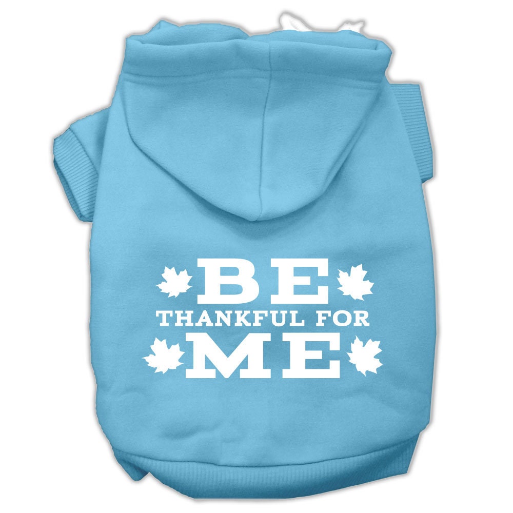 "Be Thankful for Me" Thanksgiving Pet Hoodie — Dogs & Cats