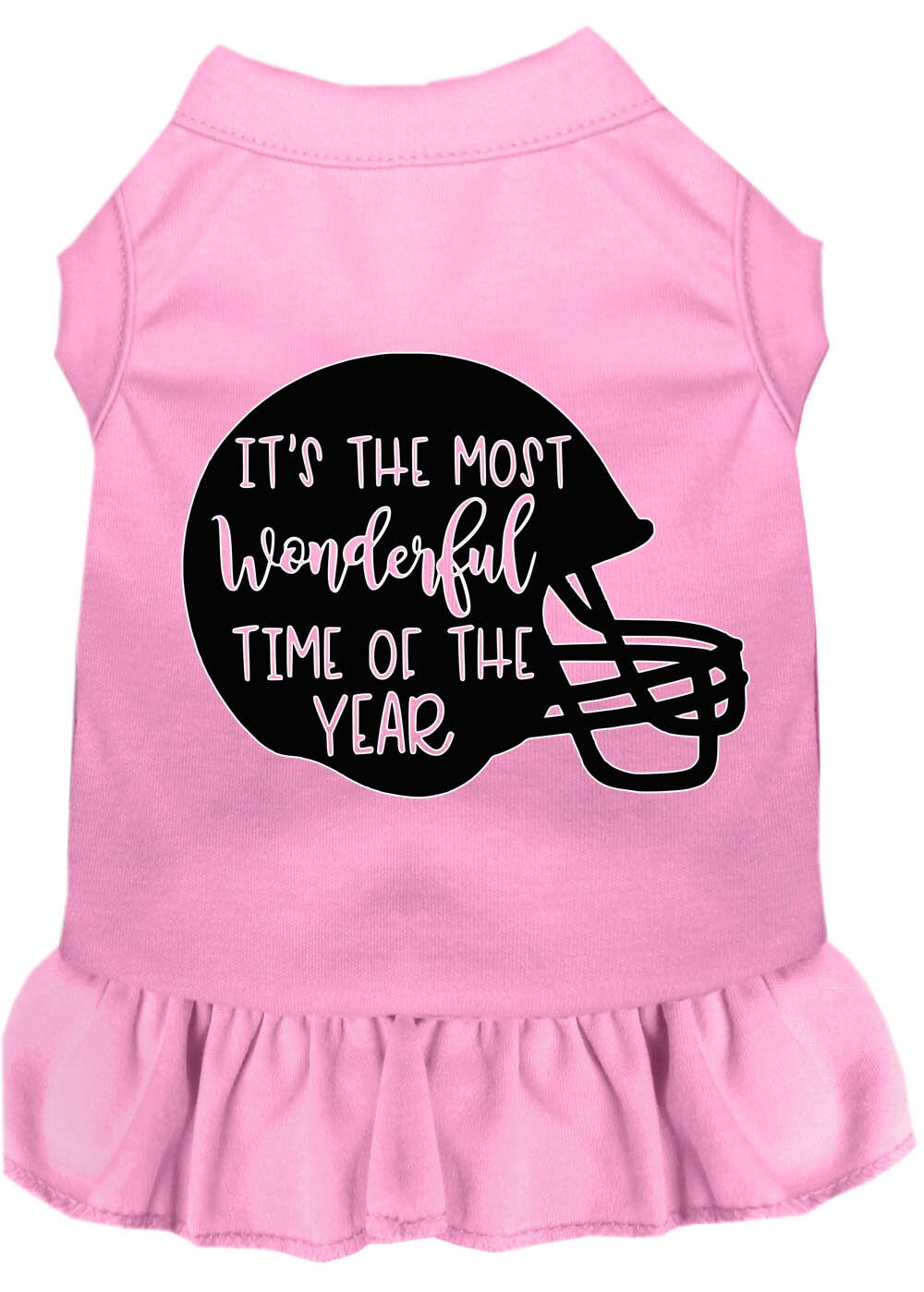 Most Wonderful Time of the Year Football Pet Dress