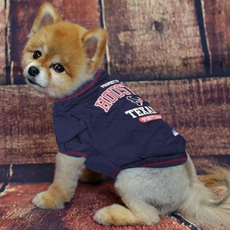 NFL Houston Texans Dog T-Shirt — Officially Licensed Pet Tee (XS–XL)