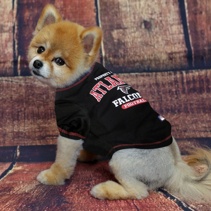 NFL Atlanta Falcons Dog T-Shirt — Officially Licensed Pet Tee (XS–XL)