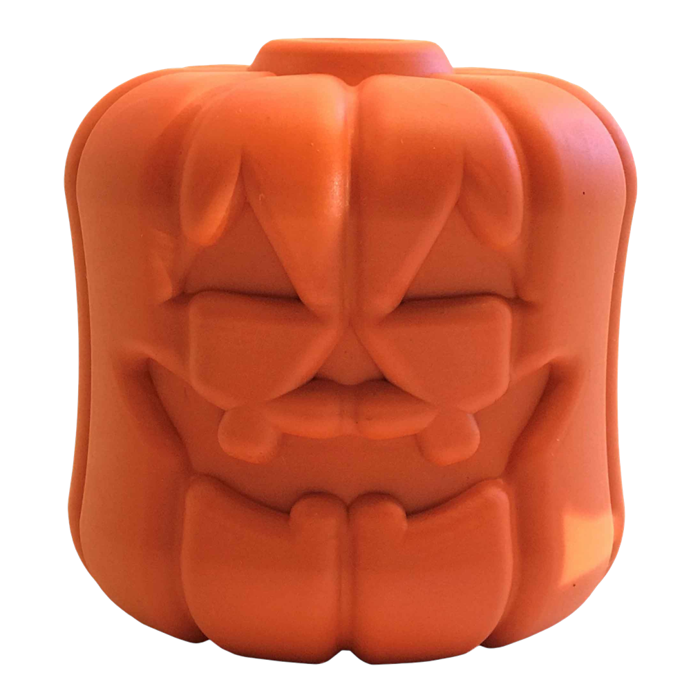 SodaPup Jack-O'-Lantern eDispenser — Halloween Chew Toy & Treat Dispenser for Large Dogs