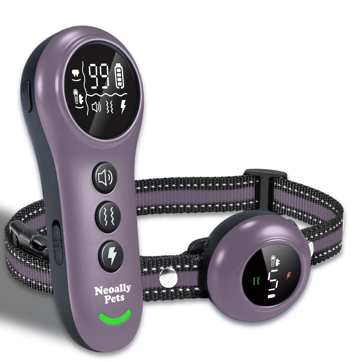 2-in-1 Smart Training & Bark Control Collar | Rechargeable, Waterproof | For Dogs 5–150 lbs