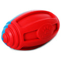 Pet Life Gridiron Football Dog Toy — Durable TPR Chew, Fetch & Floating Water Toy