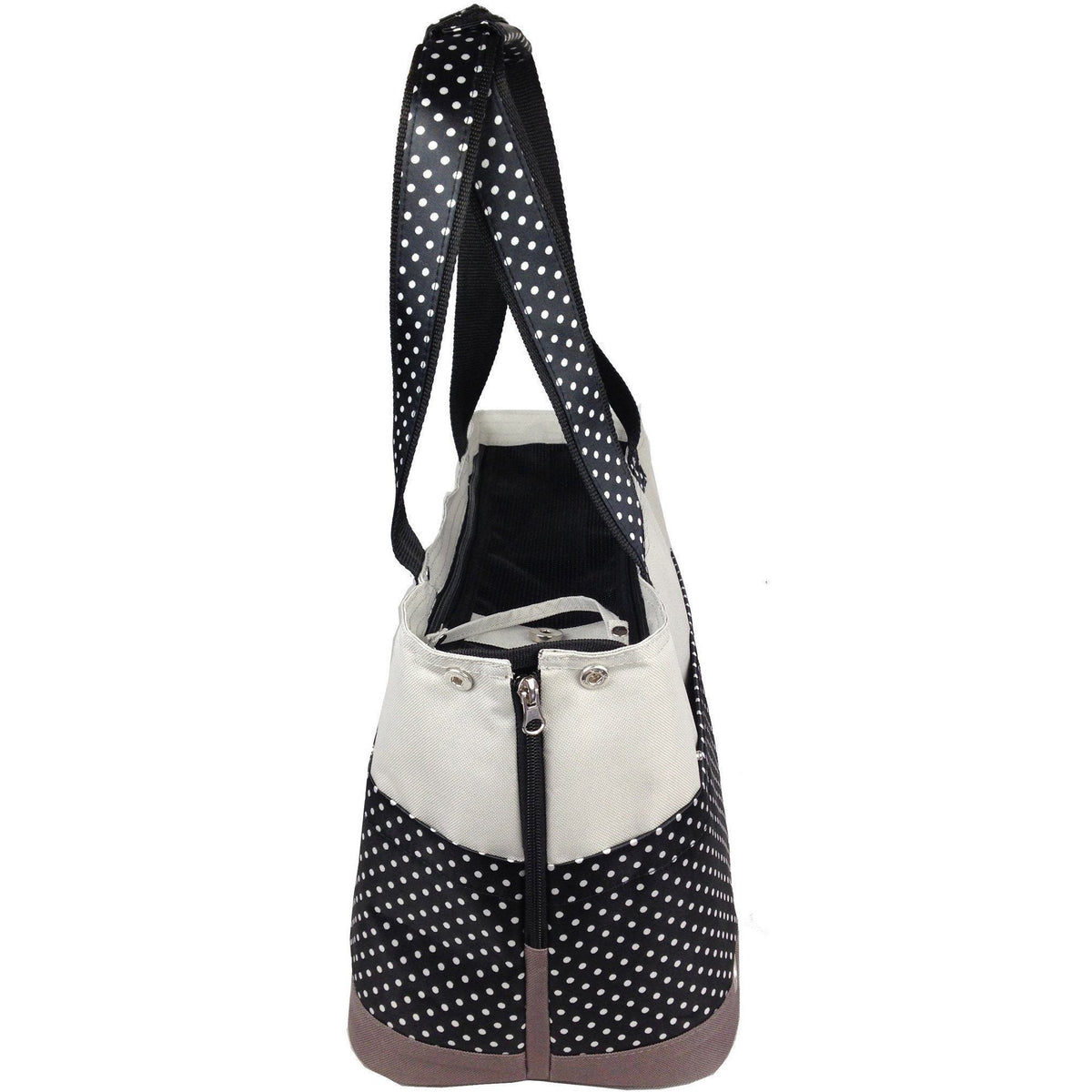 Spotted Fashion Tote Pet Carrier | Designer Travel Bag | Up to 20 lbs