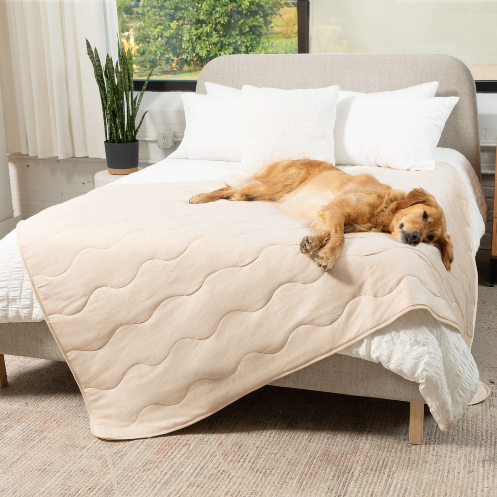 PupChill™ Cooling Waterproof Dog Blanket — Arctic Sand